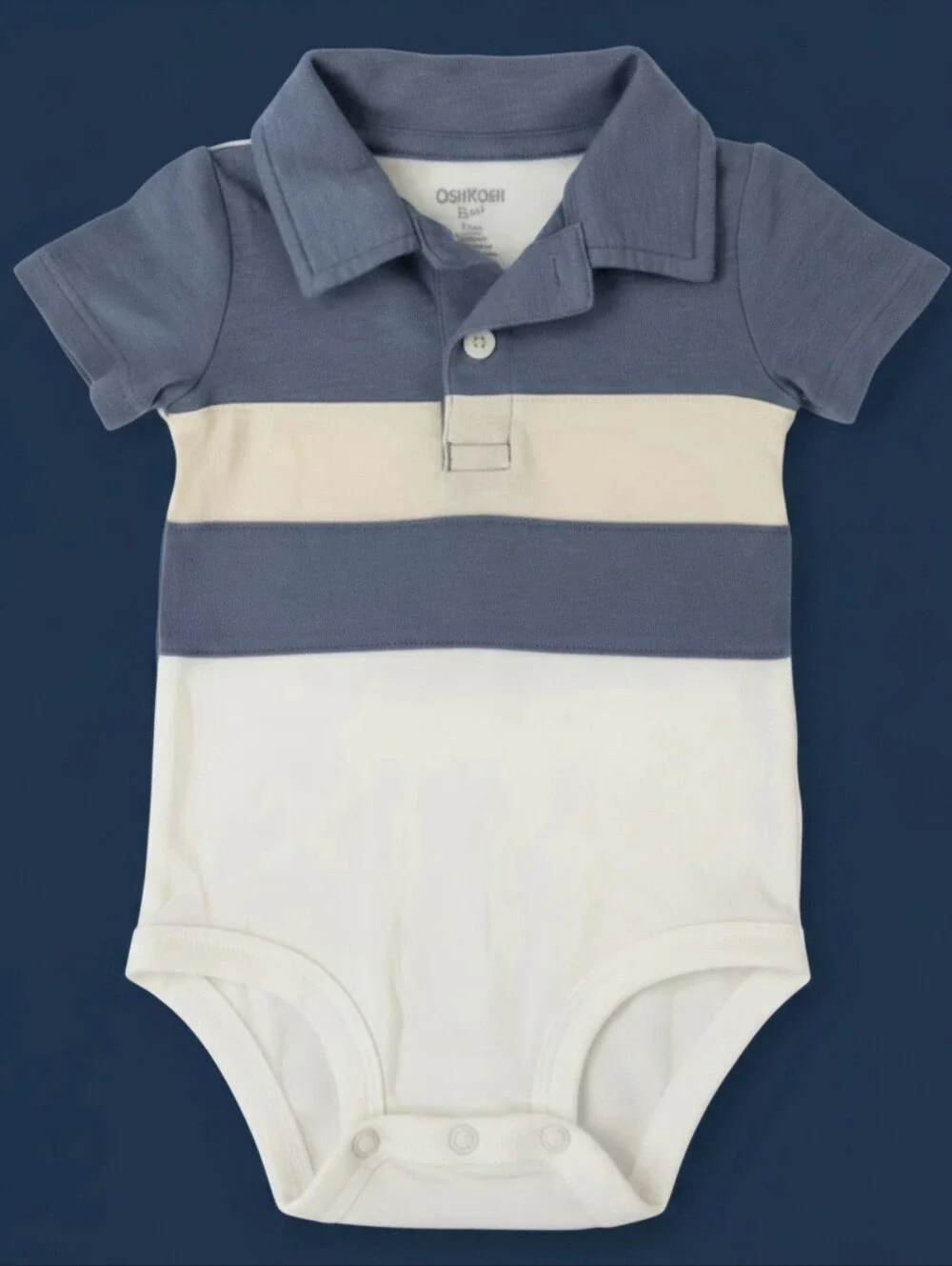 OshKosh B'Gosh Polo-Style Bodysuit Bundle 12 Months
